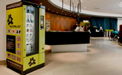 EasySnacks konstautomat utplacerad hos Radisson Blu